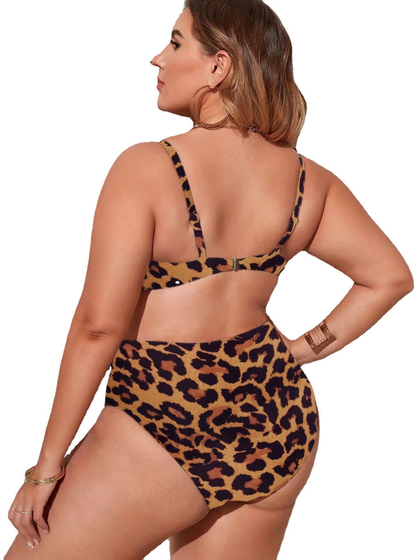 🩱 Maillot de Bain Multicolore – Coupe Moderne Grande Taille Femme | XL-Charmes