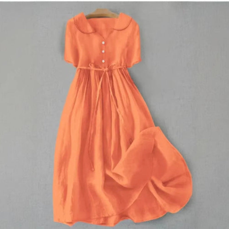 👗 Robe Décontractée Femme – Ample & Légère en Coton et Lin | XL-Charmes