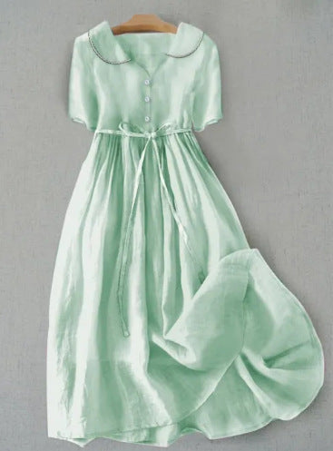 👗 Robe Décontractée Femme – Ample & Légère en Coton et Lin | XL-Charmes