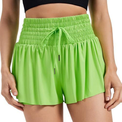 🩳 Short Sport Taille Haute Femme – Uni & Confort Estival | XL-Charmes