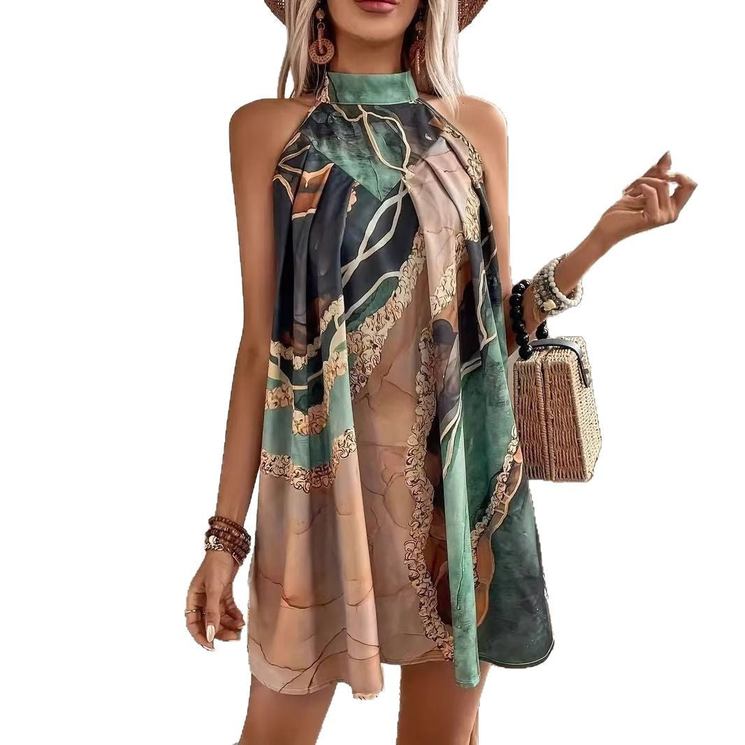 👗 Robe Rayée Femme – Mini Fourreau Sans Manches | XL-Charmes