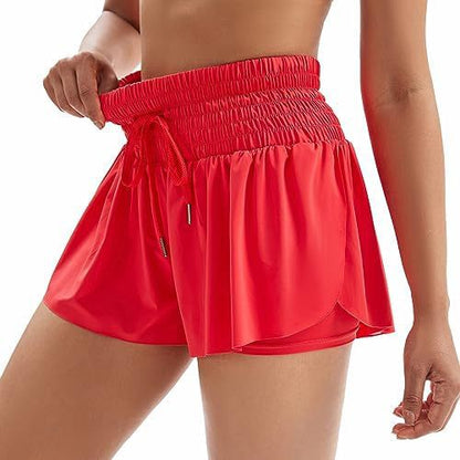 🩳 Short Sport Taille Haute Femme – Uni & Confort Estival | XL-Charmes