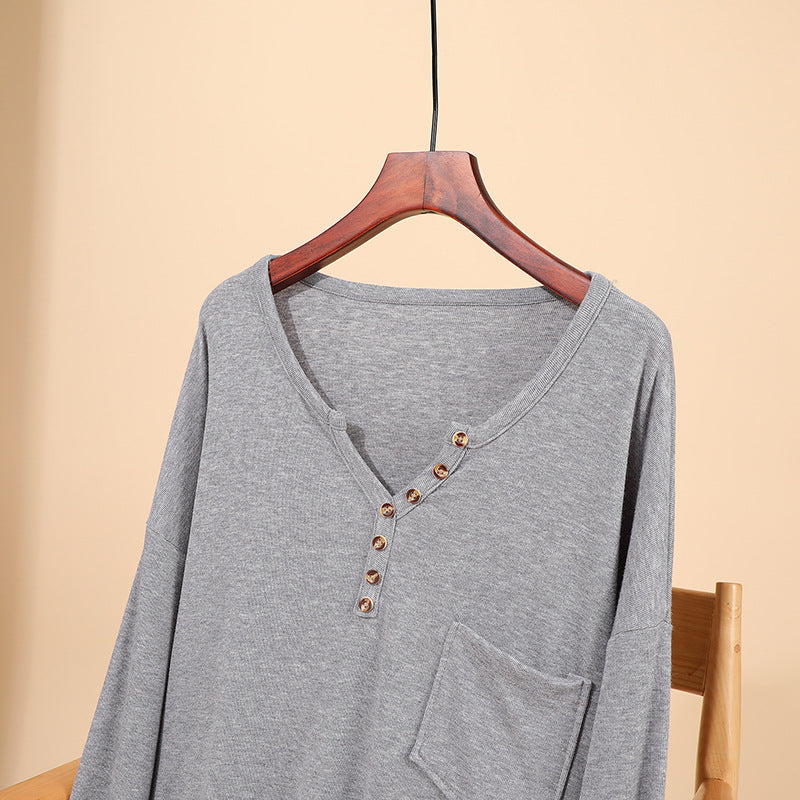 👚 Chemise Col V Femme Grande Taille – Début de Printemps | XL-Charmes