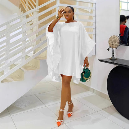 👗 Robe Cape Ample Femme en Mousseline – Élégance Légère | XL-Charmes