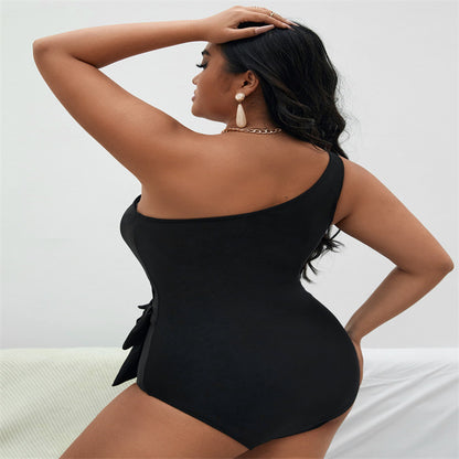 👙 Maillot Une Pièce Grande Taille Femme – Style Européen & Américain