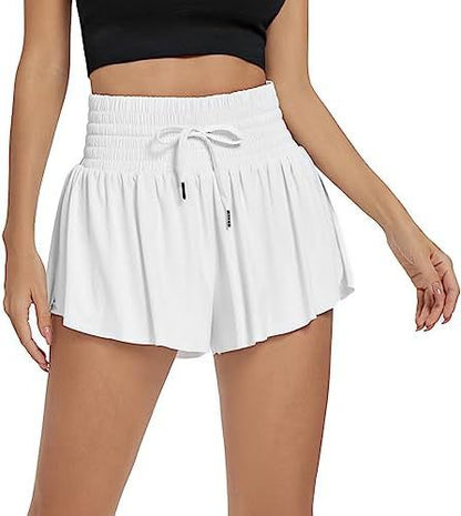 🩳 Short Sport Taille Haute Femme – Uni & Confort Estival | XL-Charmes