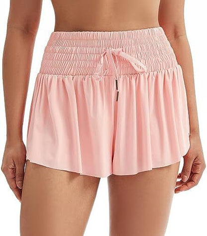 🩳 Short Sport Taille Haute Femme – Uni & Confort Estival | XL-Charmes