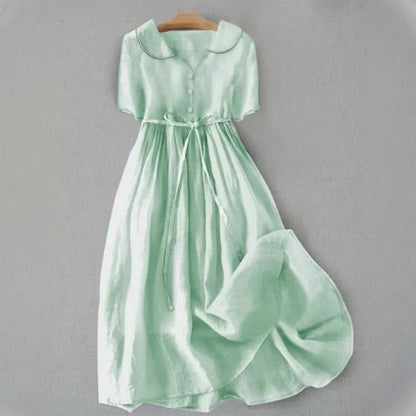 👗 Robe Décontractée Femme – Ample & Légère en Coton et Lin | XL-Charmes