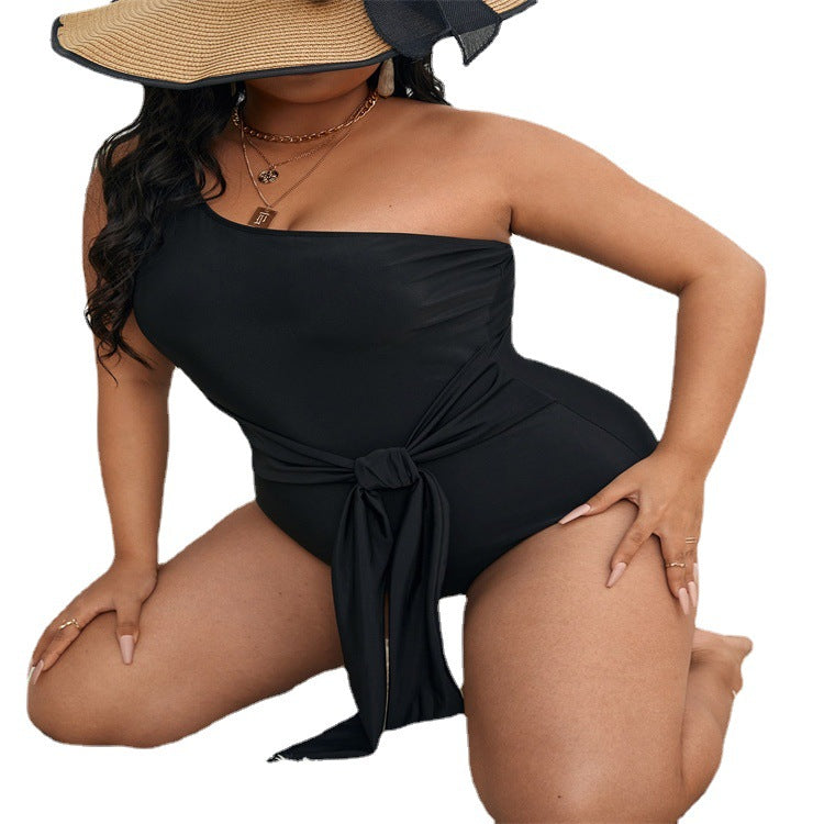 👙 Maillot Une Pièce Grande Taille Femme – Style Européen & Américain