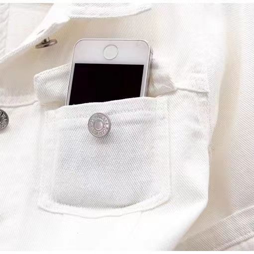 🧥 Veste Jean Ample Femme – Manches Courtes & Look Décontracté | XL-Charmes