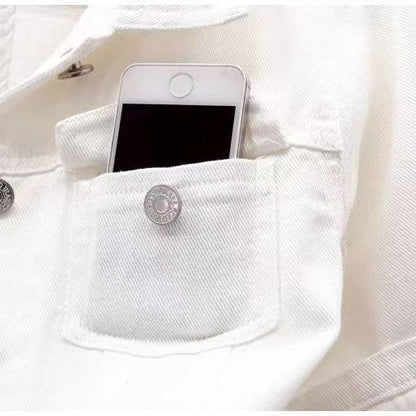 🧥 Veste Jean Ample Femme – Manches Courtes & Look Décontracté | XL-Charmes