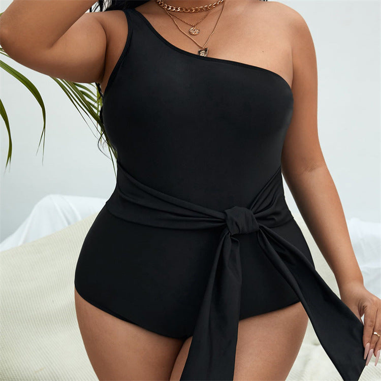 👙 Maillot Une Pièce Grande Taille Femme – Style Européen & Américain