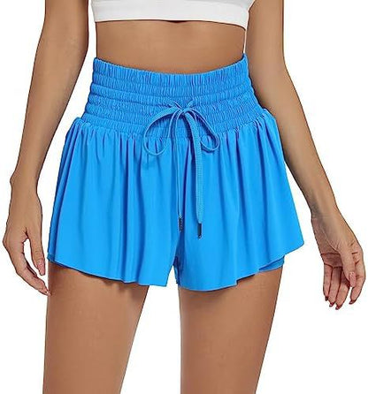 🩳 Short Sport Taille Haute Femme – Uni & Confort Estival | XL-Charmes
