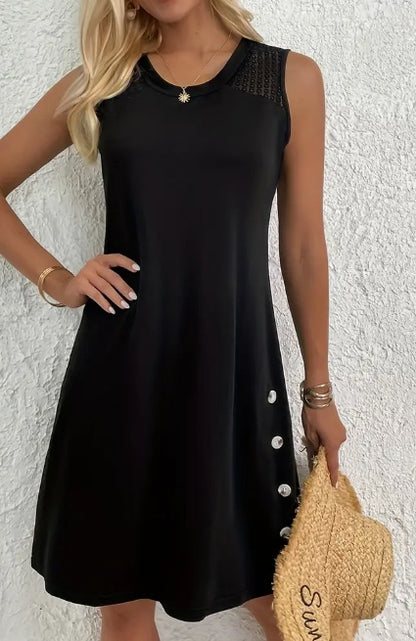 👗 Robe Gilet Sans Manches Femme – Décontractée & Grande Taille Été 2024