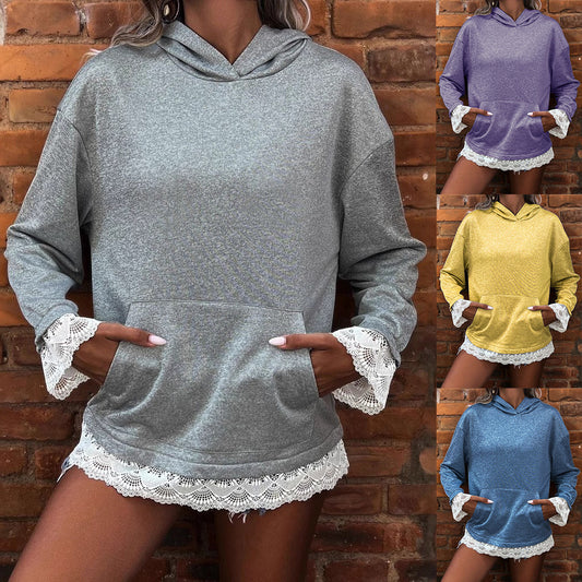 🧥 Pull à Capuche Multicolore – Coupe Décontractée Femme | XL-Charmes