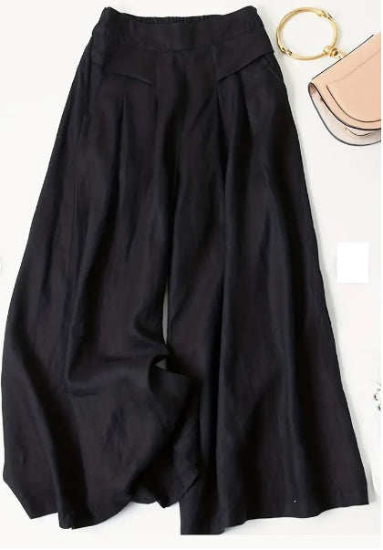 👖 Pantalon Uni Élégant Femme | Confort et Style | XL-Charmes