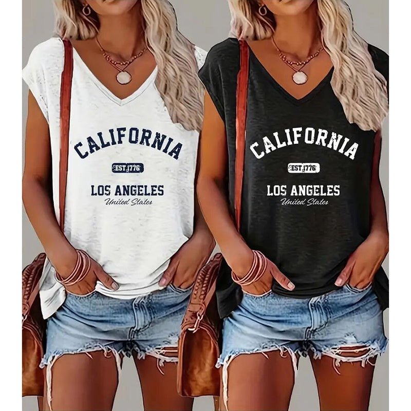 👕 Lot de 2 T-shirts Graphiques Femme – Imprimés Amusants & Décontractés | XL-Charmes