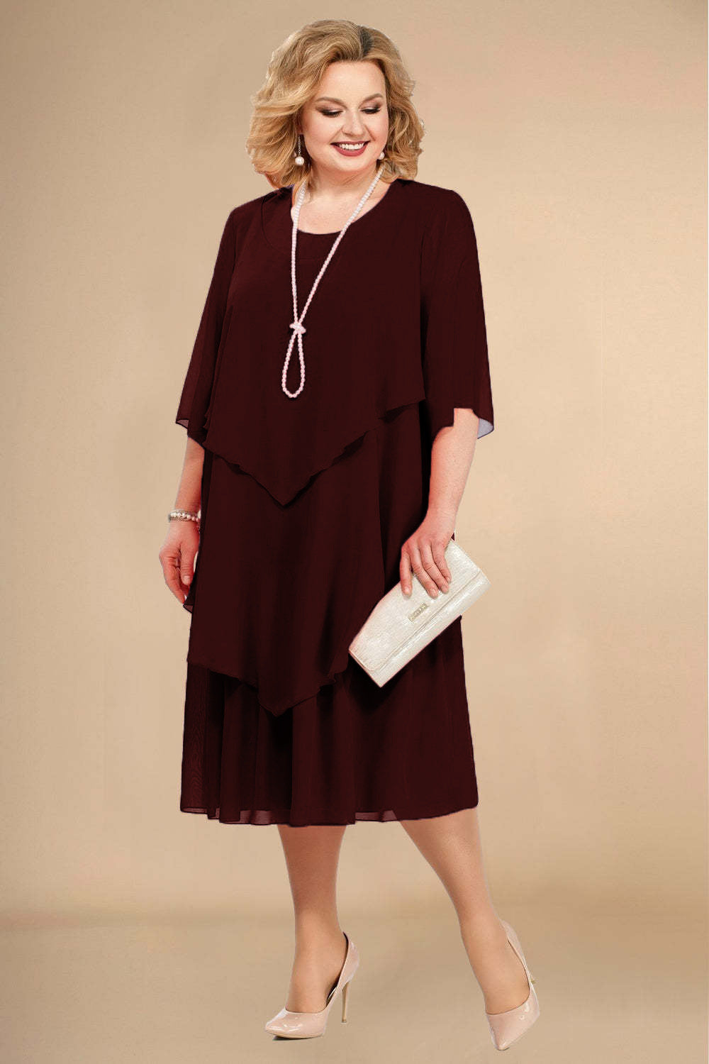 👒 Robe de Plage Grande Taille Femme – Mousseline Légère & Élégante | XL-Charmes