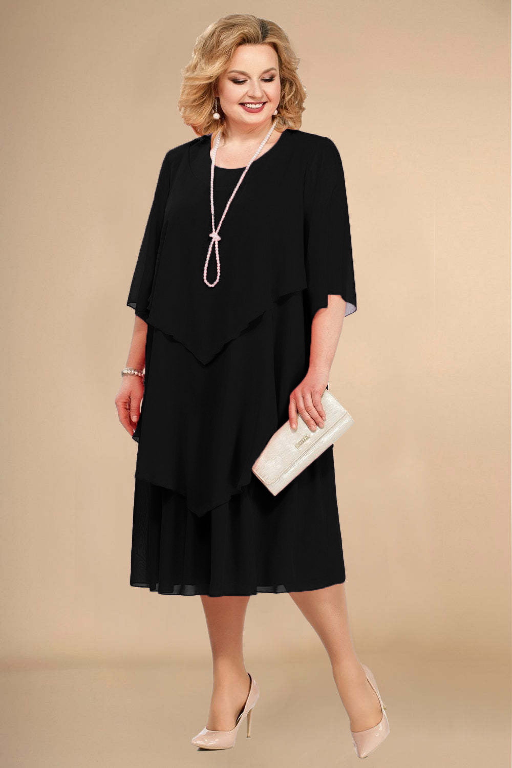 👒 Robe de Plage Grande Taille Femme – Mousseline Légère & Élégante | XL-Charmes