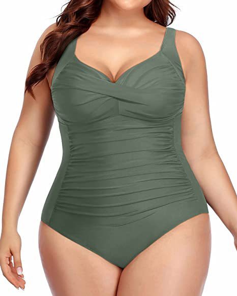 🩱 Maillot Une Pièce Grande Taille – Élégant & Sculptant | XL-Charmes
