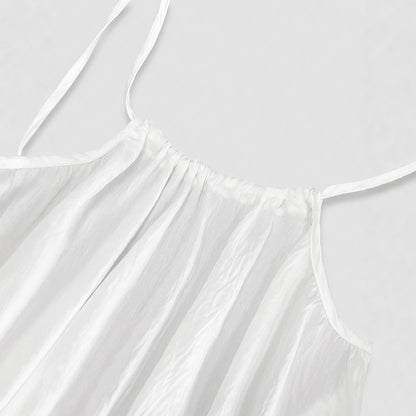 Robe Longue Femme Ample Bretelles Élégante – Confort Maison | XL-Charmes