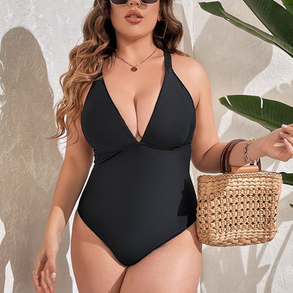 👙 Maillot 1 Pièce Amincissant Femme – Grande Taille Moulant & Sportif