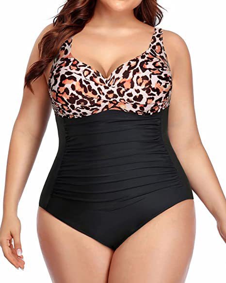 🩱 Maillot Une Pièce Grande Taille – Élégant & Sculptant | XL-Charmes