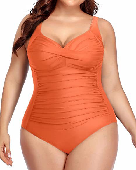 🩱 Maillot Une Pièce Grande Taille – Élégant & Sculptant | XL-Charmes