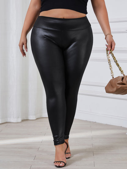 👖 Legging Taille Haute Amincissant Grande Taille Femme – Confort Extensible | XL-Charmes