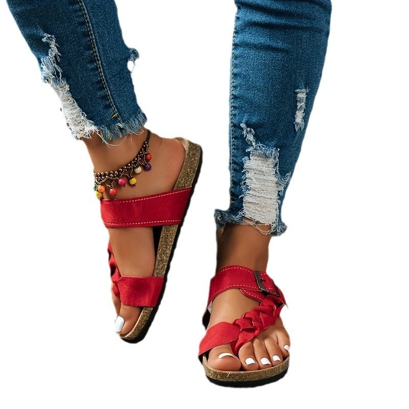 🥿 Chaussons plateforme léopard grande taille – Denim & confort été | XL-Charmes