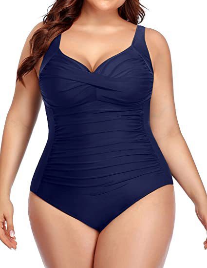 🩱 Maillot Une Pièce Grande Taille – Élégant & Sculptant | XL-Charmes