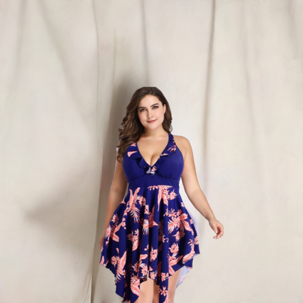 👙 Maillot de Bain Grande Taille – Style Européen & Ventre Sculpté | XL-Charmes